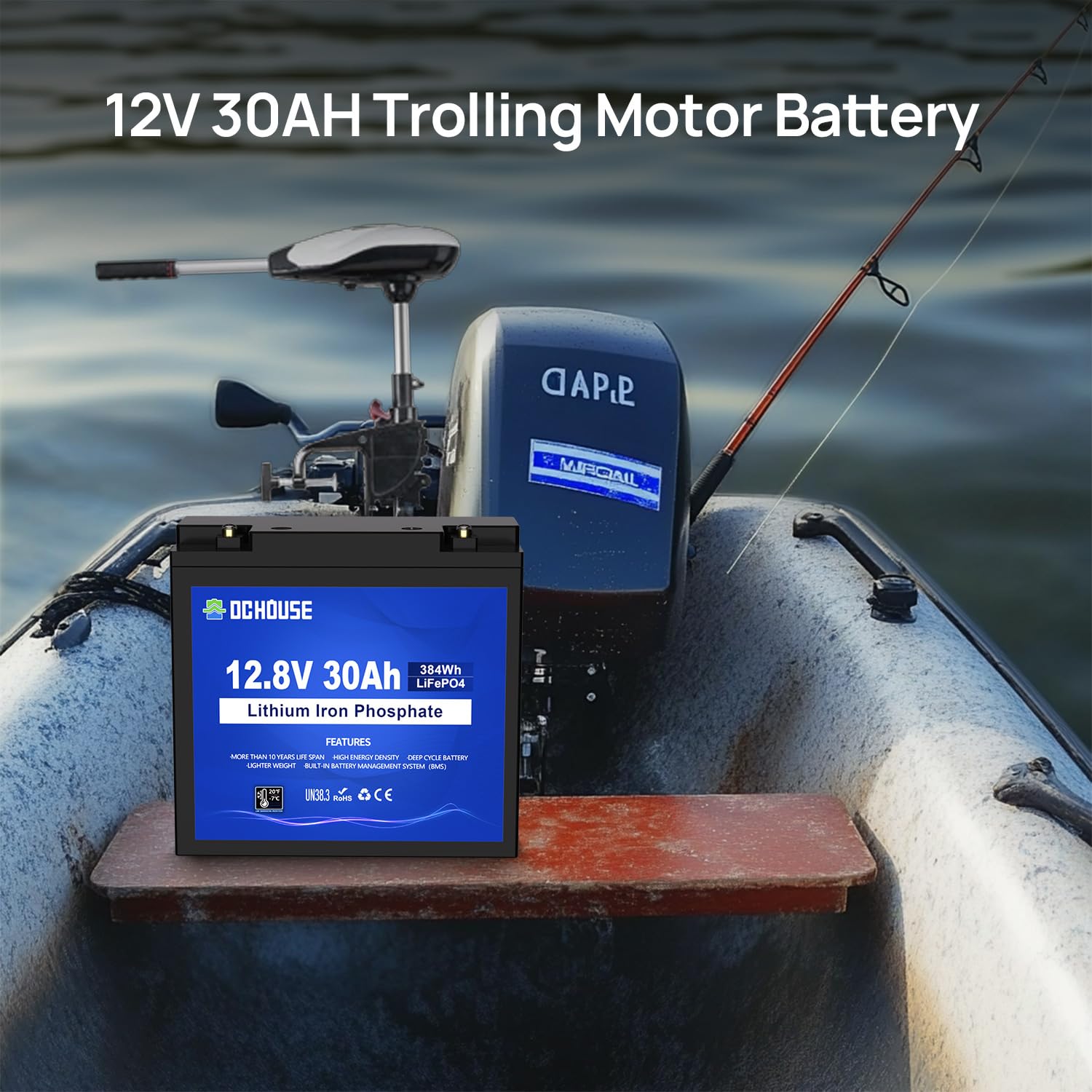 12V 30Ah Deep Cycle LiFePO4 Lithium Low Temp Protection Battery