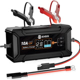 12V 10A Smart LiFePO4 Battery Charger for LiFePO4 & Lead-Acid