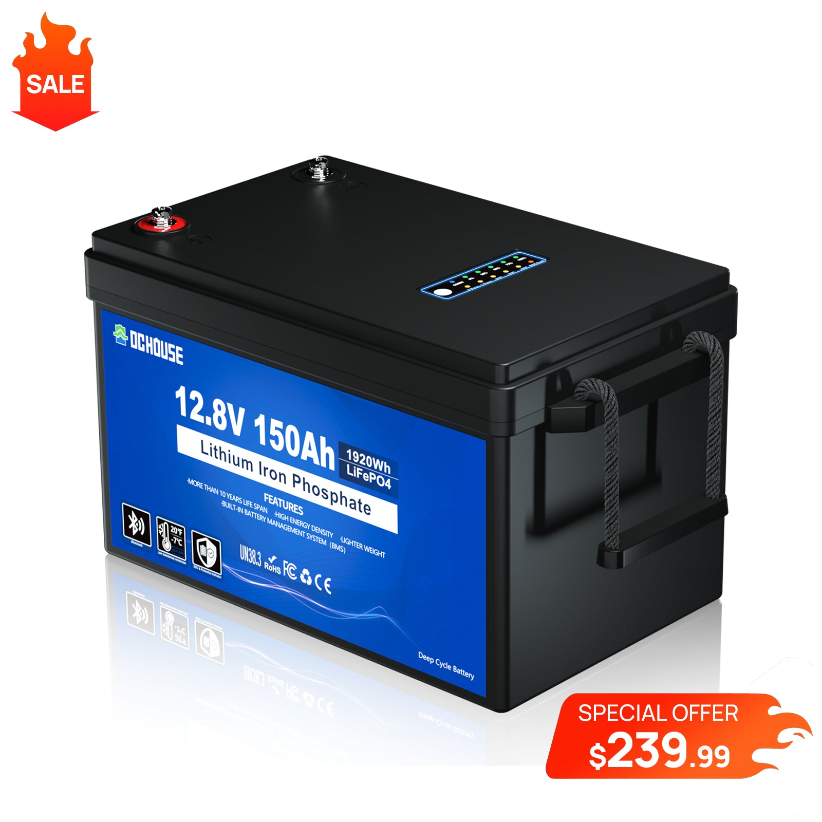 12V 150Ah Deep Cycle