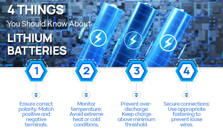 4 things You Should Know About
LITHIUM ION BATTERIES