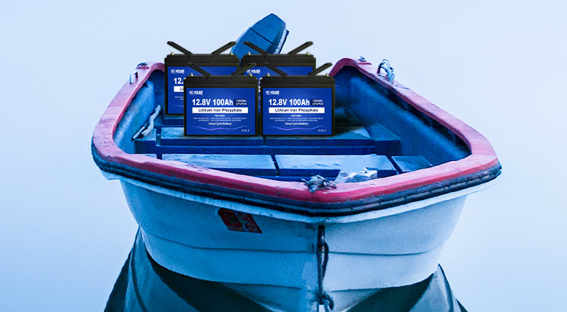 12V 100Ah Deep Cycle LiFePO4 Lithium Battery